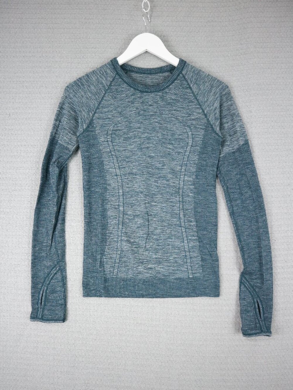 Lululemon Swiftly Wool Pullover Longsleeve Shirt Submarine Small / Medium